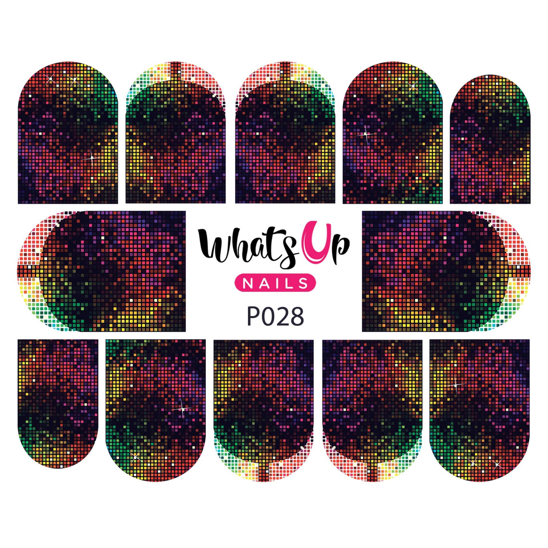 Whats Up Nails - P028 Pixelige Spaß Wasser Abziehbilder Schieber Für Nail Art Design Whats Up Nails - P028 Pixelige Spaß Wasser Abziehbilder Schieber Für Nail Art Design von Etsy - WhatsUpNails