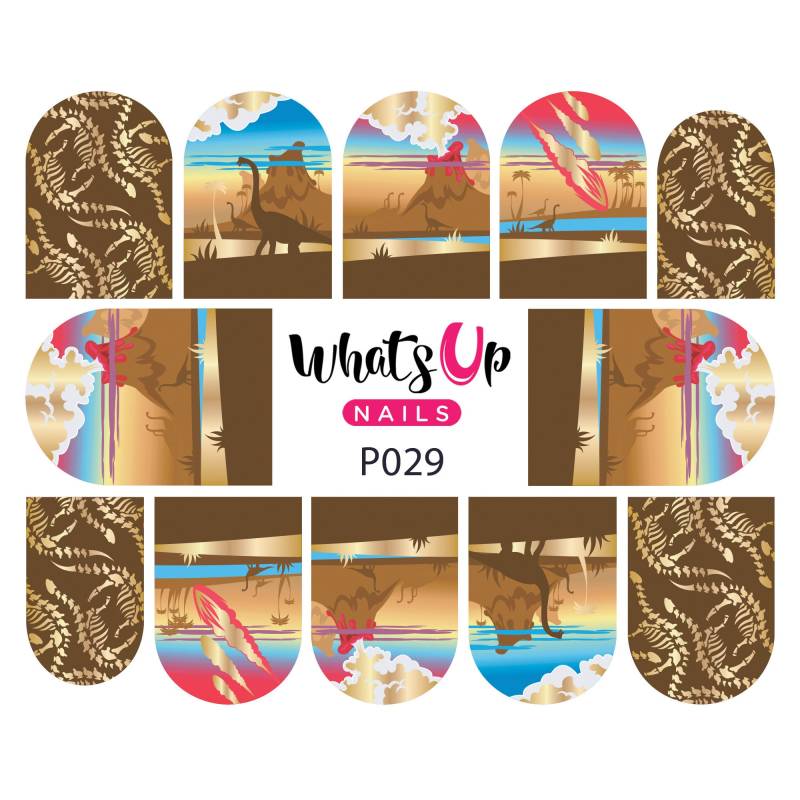 Whats Up Nails - P029 Urzeit Wasser Decals Schieber Für Das Nail Art Design von Etsy - WhatsUpNails