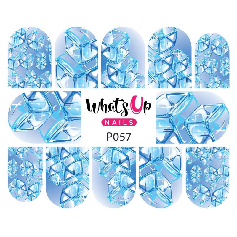 Whats Up Nails - P057 Würfel Appeal Wasser Decals Schieber Für Das Nail Art Design von Etsy - WhatsUpNails