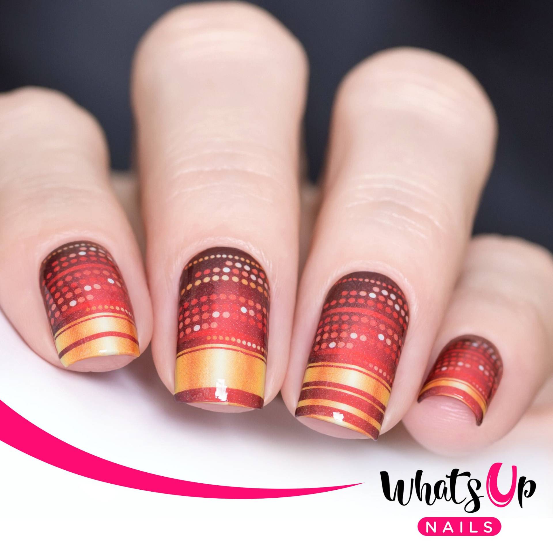 Whats Up Nails - P066 Disco Dots Wasserschiebefolie Für Das Nail Art Design von Etsy - WhatsUpNails