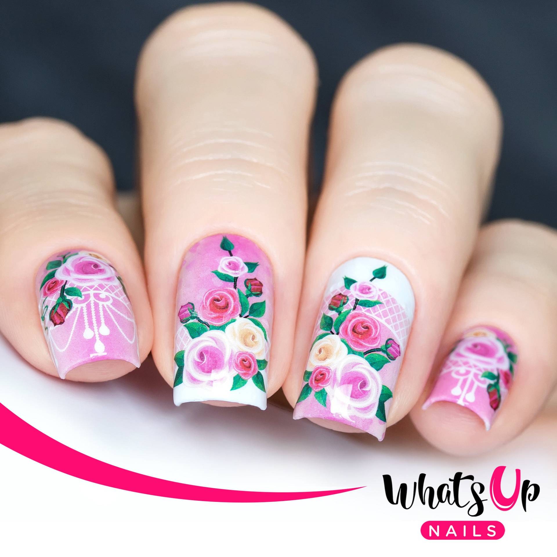 Whats Up Nails - P072 Roses Of Temptation Wasserabziehbild-Schieber Für Das Nail Art Design Whats Up Nails - P072 Roses Of Temptation Wasserabziehbild-Schieber Für Das Nail Art Design von Etsy - WhatsUpNails