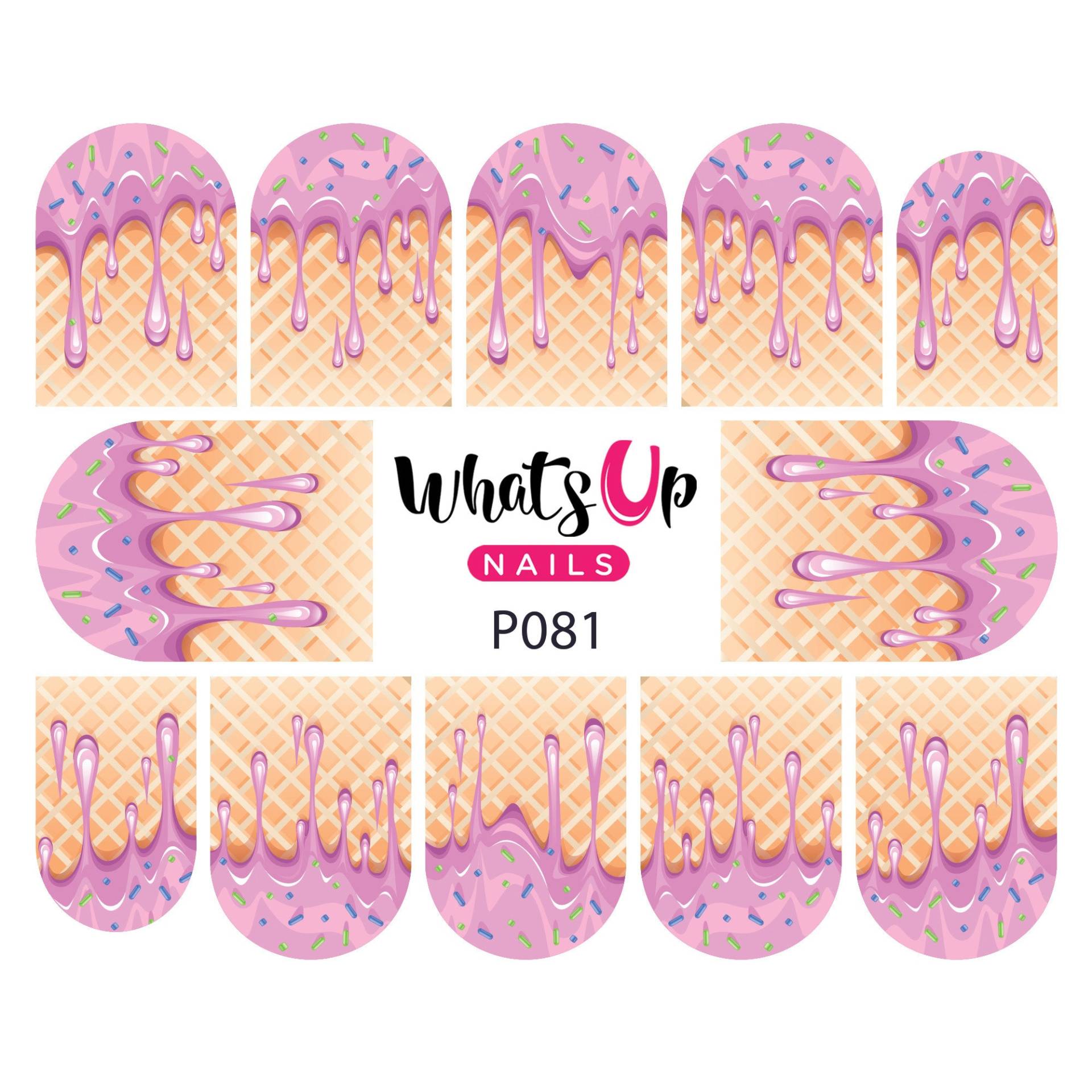 Whats Up Nails - P081 Yum Eis Wasser Abziehbild Schieber Für Nail Art Design Whats Up Nails - P081 Yum Eis Wasser Abziehbild Schieber Für Nail Art Design von Etsy - WhatsUpNails