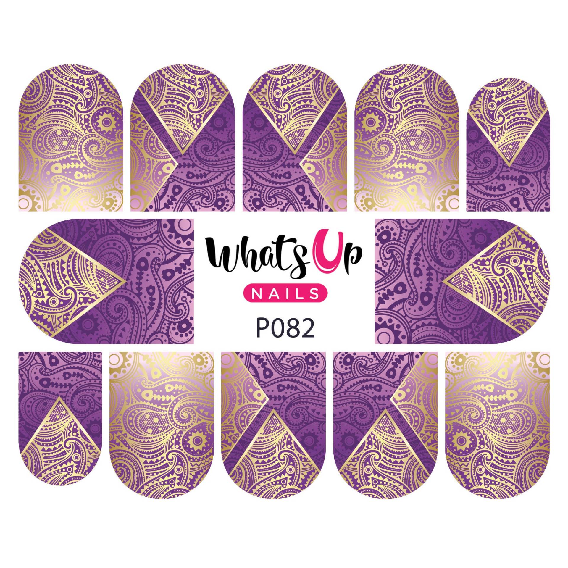 Whats Up Nails - P082 Gedrehte Teardrop Wasser Decals Schieber Für Nail Art Design Whats Up Nails - P082 Gedrehte Teardrop Wasser Decals Schieber Für Nail Art Design von Etsy - WhatsUpNails