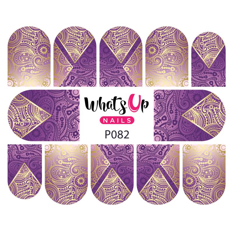 Whats Up Nails - P082 Gedrehte Teardrop Wasser Decals Schieber Für Nail Art Design von Etsy - WhatsUpNails