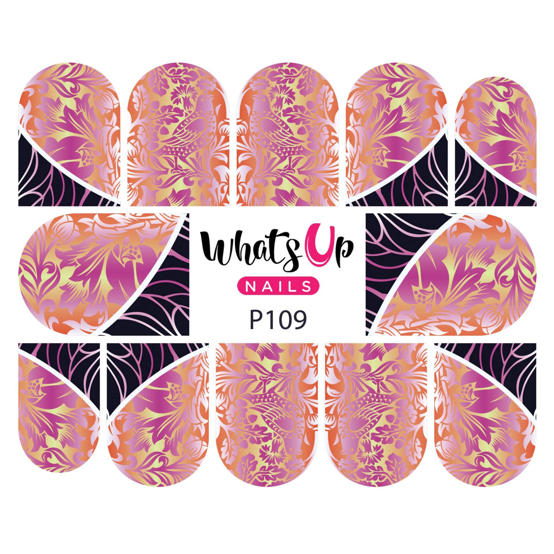 Whats Up Nails - P109 Zwei Vögel Im Busch Wasserabziehbild-Schieber Für Nail Art Design Whats Up Nails - P109 Zwei Vögel Im Busch Wasserabziehbild-Schieber Für Nail Art Design von Etsy - WhatsUpNails
