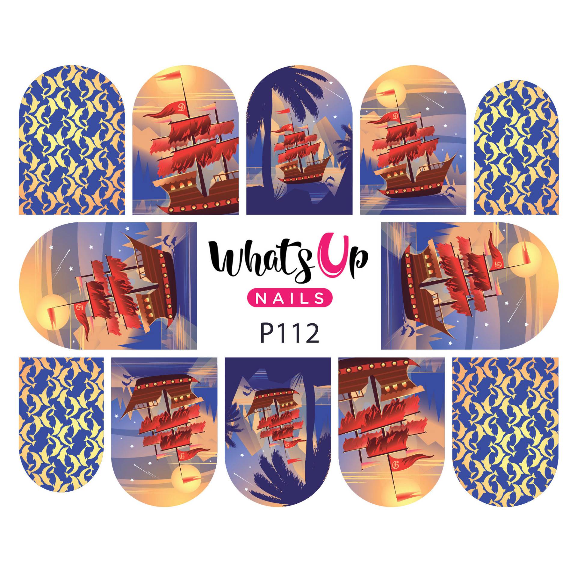 Whats Up Nails - P112 Let's Sea The World Wasserabziehbild-Schieber Für Das Nail Art Design Whats Up Nails - P112 Let's Sea The World Wasserabziehbild-Schieber Für Das Nail Art Design von Etsy - WhatsUpNails