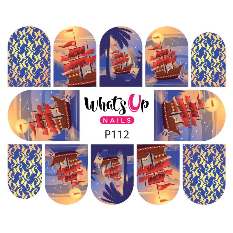 Whats Up Nails - P112 Let's Sea The World Wasserabziehbild-Schieber Für Das Nail Art Design von Etsy - WhatsUpNails