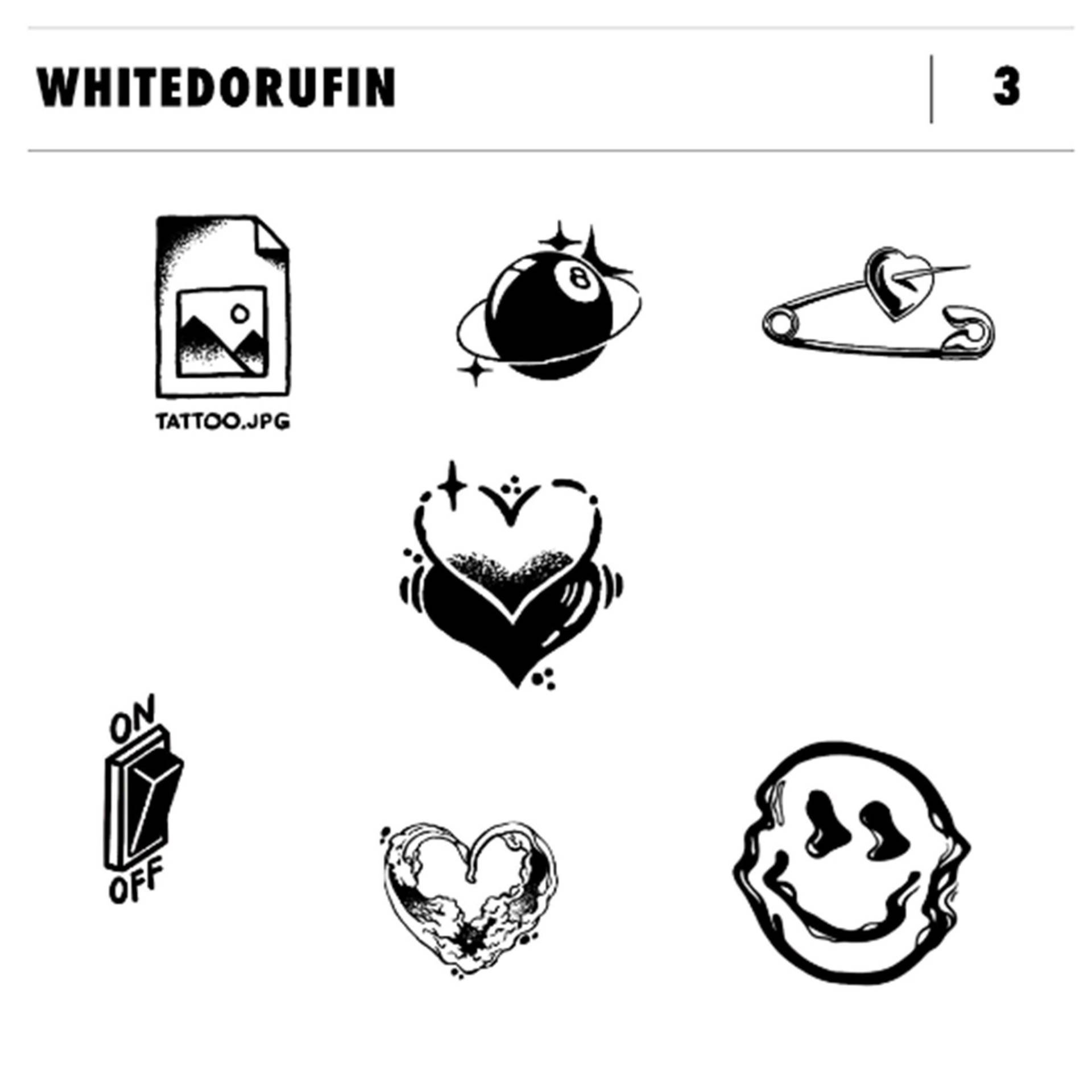 Tattoos, American Style, Japanese Style, Watercolor Tattoos, Minimalist Tattoos, Line Art Tattoos, Temporary Tattoos, Fashion Accessories von Etsy - WhiteDorufin