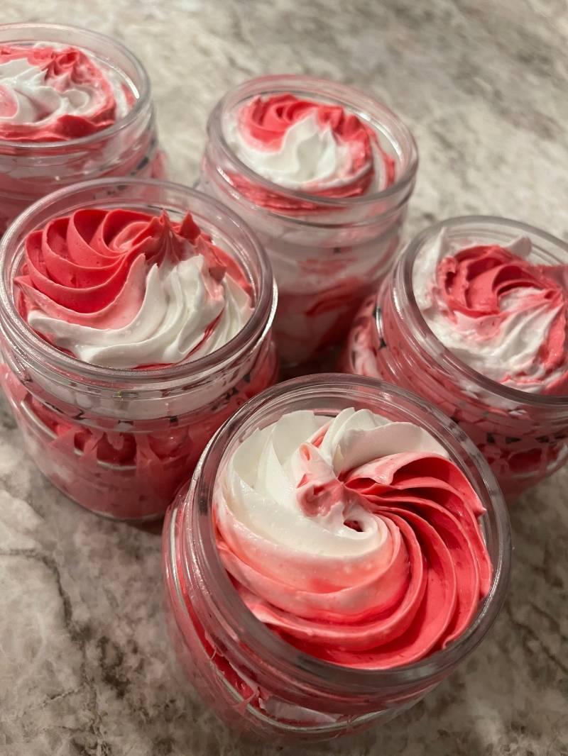 Pfefferminz Zuckerstange/Körper Gepeitscht Seife Tierversuchsfrei Feuchtigkeitsspendend Spa Geschenk Badeseife Baby-Dusche-Geschenk von Etsy - WildBreezeCandles