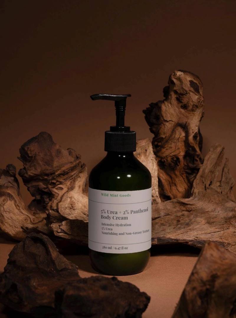 Urea Body Cream For Dry Skin | Panthenol Moisturizer Intensive Hydration Non Greasy Lotion Sensitive Care von Etsy - WildMintGoods