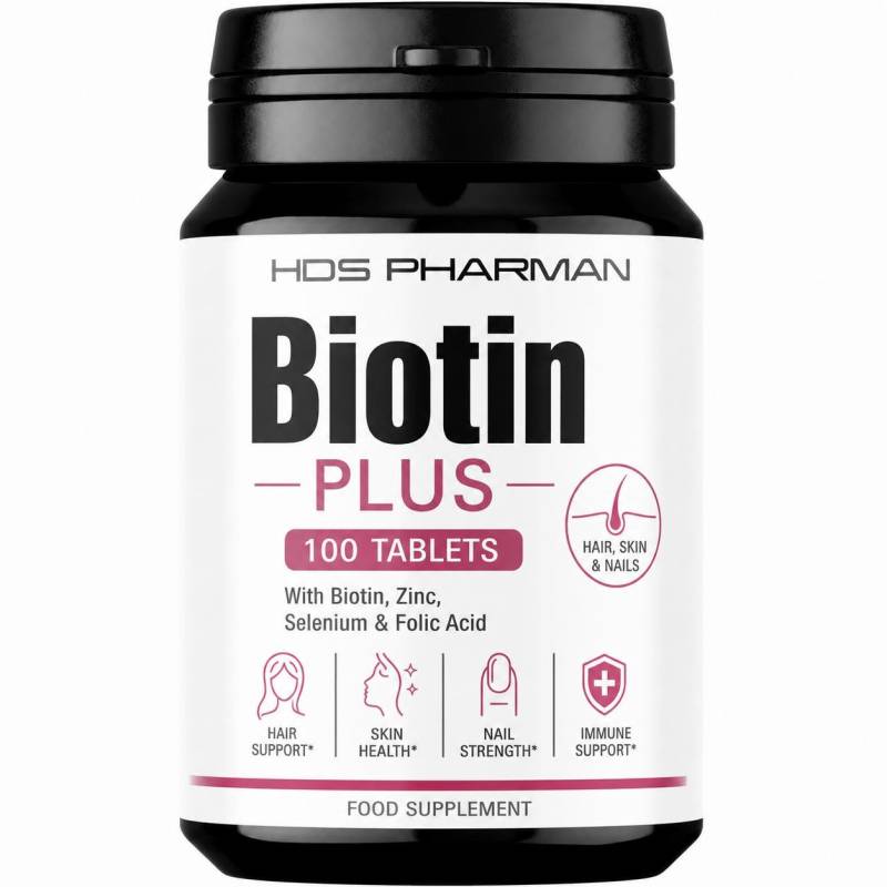 Biotin Plus - 100 Tablets Biotin Plus - 100 Tablets von Etsy - WildRootNatural