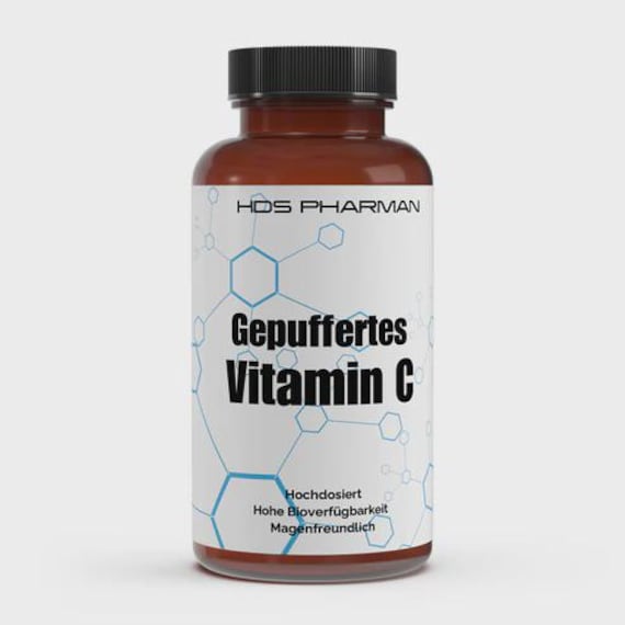 Gepuffertes Vitamin C - 500Mg + Magnesium 240 Kapseln Gepuffertes Vitamin C - 500Mg + Magnesium 240 Kapseln von Etsy - WildRootNatural