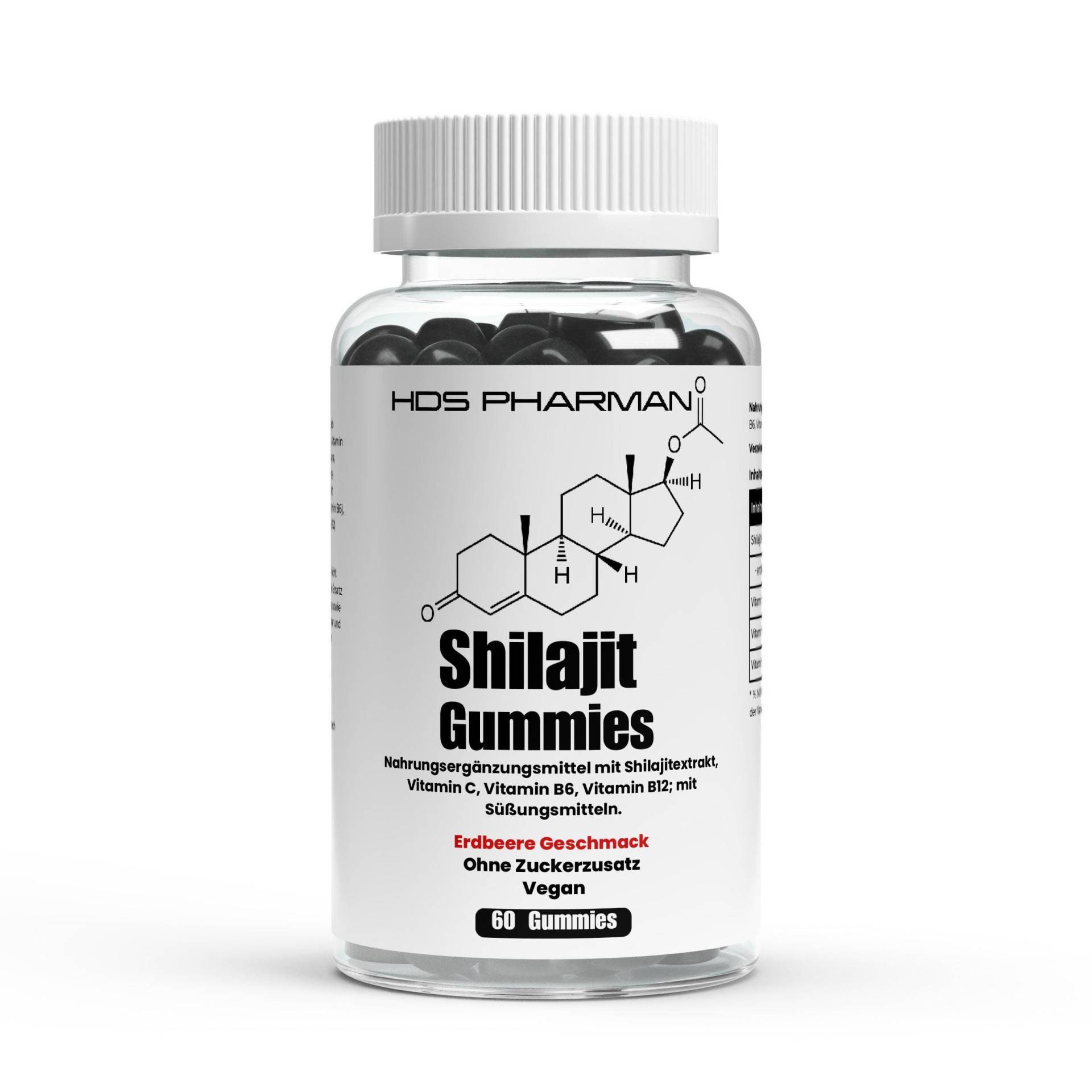 Hds Pharman, Premium Shilajit Gummies + Vitamin C, B6, B12 - 60 Stk Hds Pharman, Premium Shilajit Gummies + Vitamin C, B6, B12 - 60 Stk von Etsy - WildRootNatural
