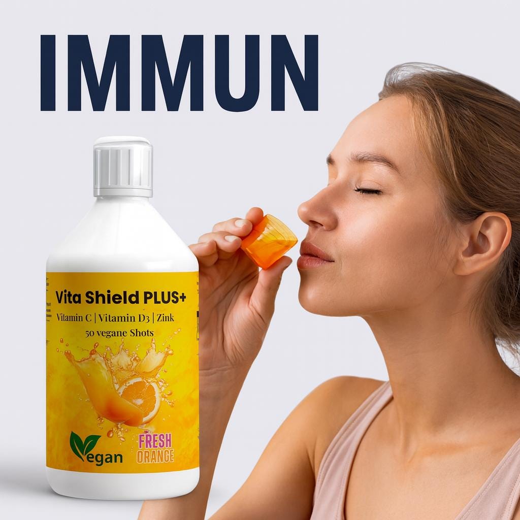 Lifood Swiss, Vitamin C, D3, Zink Shots - Fresh Orange 500Ml 50 Tage von Etsy - WildRootNatural