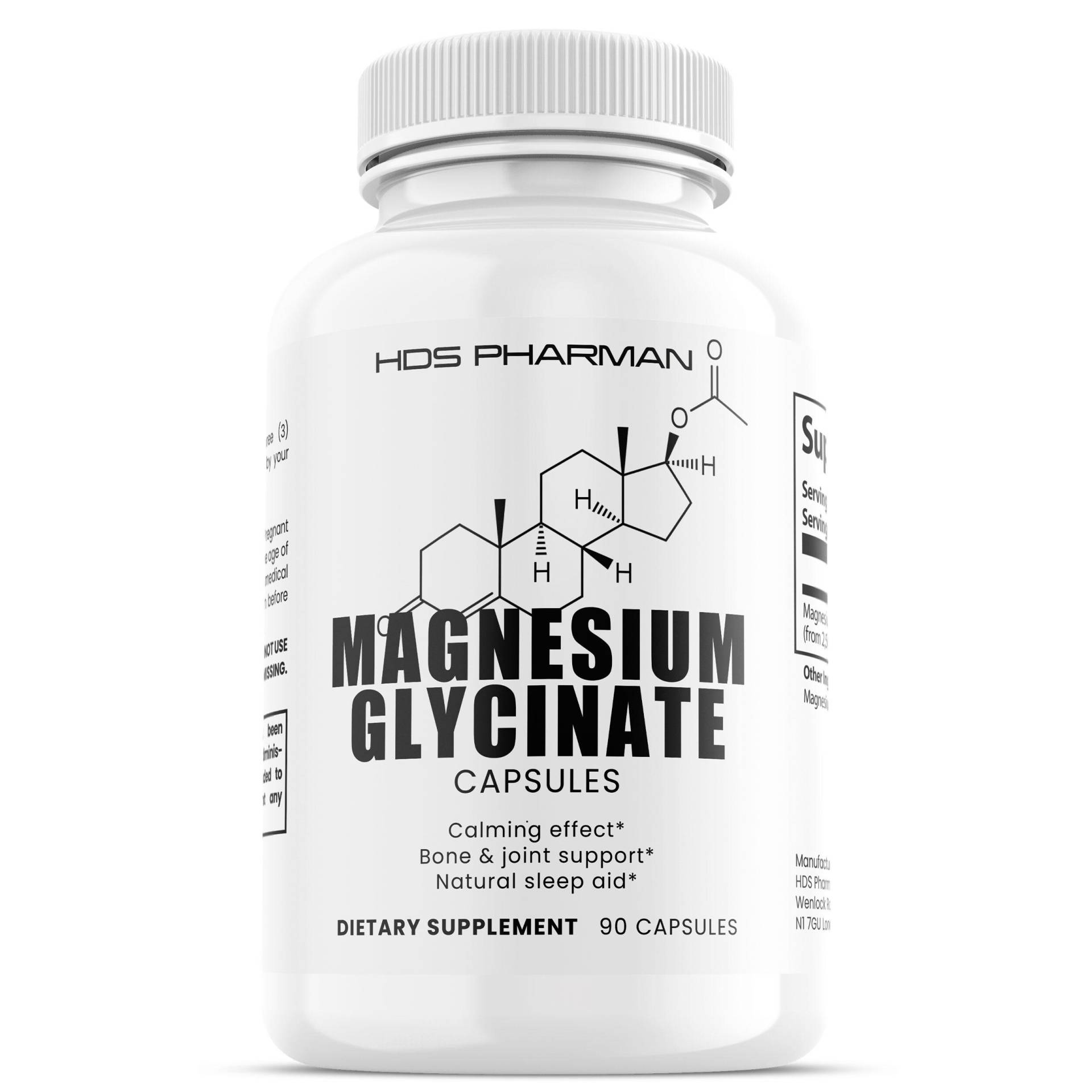 Magnesium Glycinate - 90 Caps 30 Day Supply Magnesium Glycinate - 90 Caps 30 Day Supply von Etsy - WildRootNatural