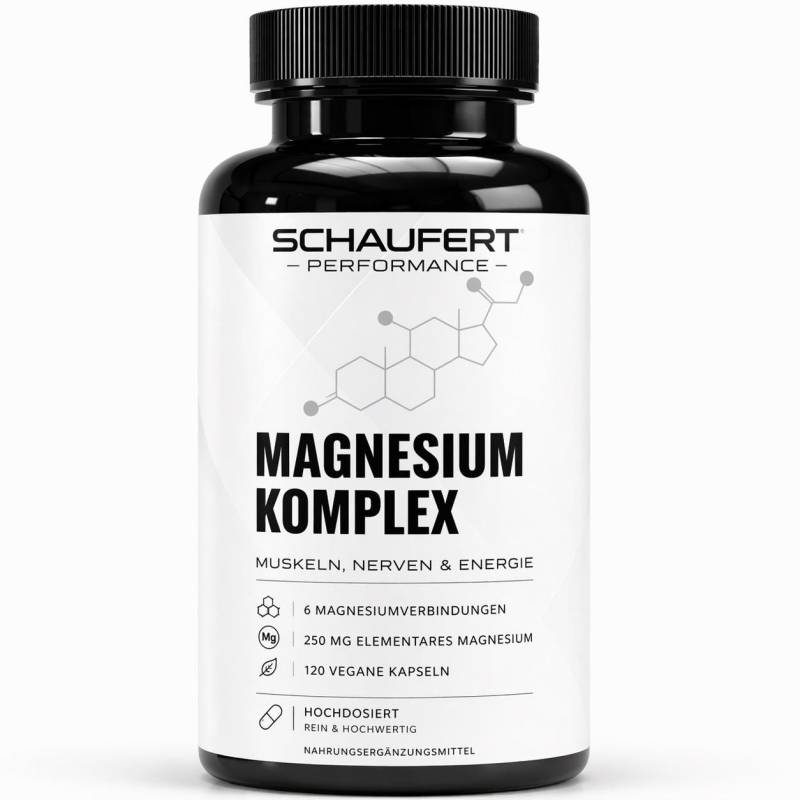 Magnesium Komplex + Vitamin B6 - 120 Vegane Kapseln von Etsy - WildRootNatural