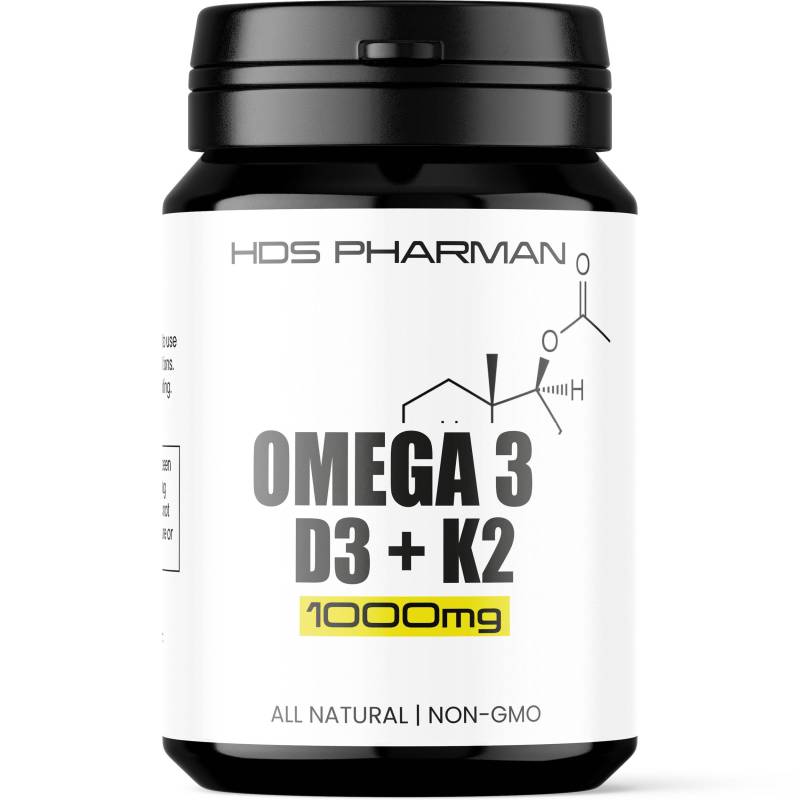 Omega 3 + D3 K2 Premium-Kombination | 30 Kapseln Für Tage von Etsy - WildRootNatural