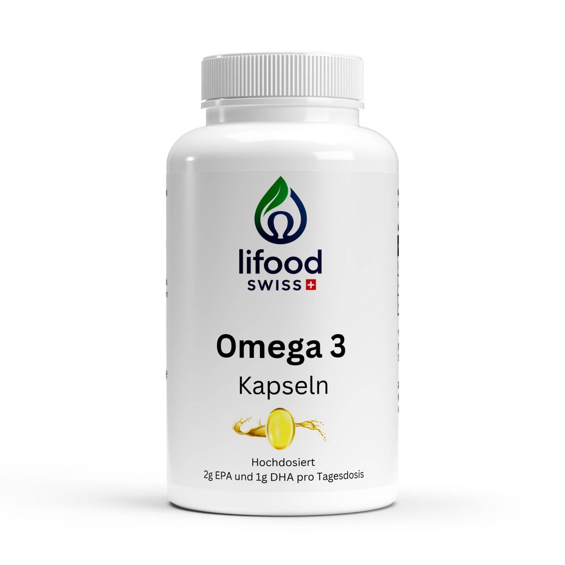 Omega-3 Kapseln - Hochdosiertes Fischöl Mit Epa & Dha | 3.000 Mg Pro Tagesdosis von Etsy - WildRootNatural