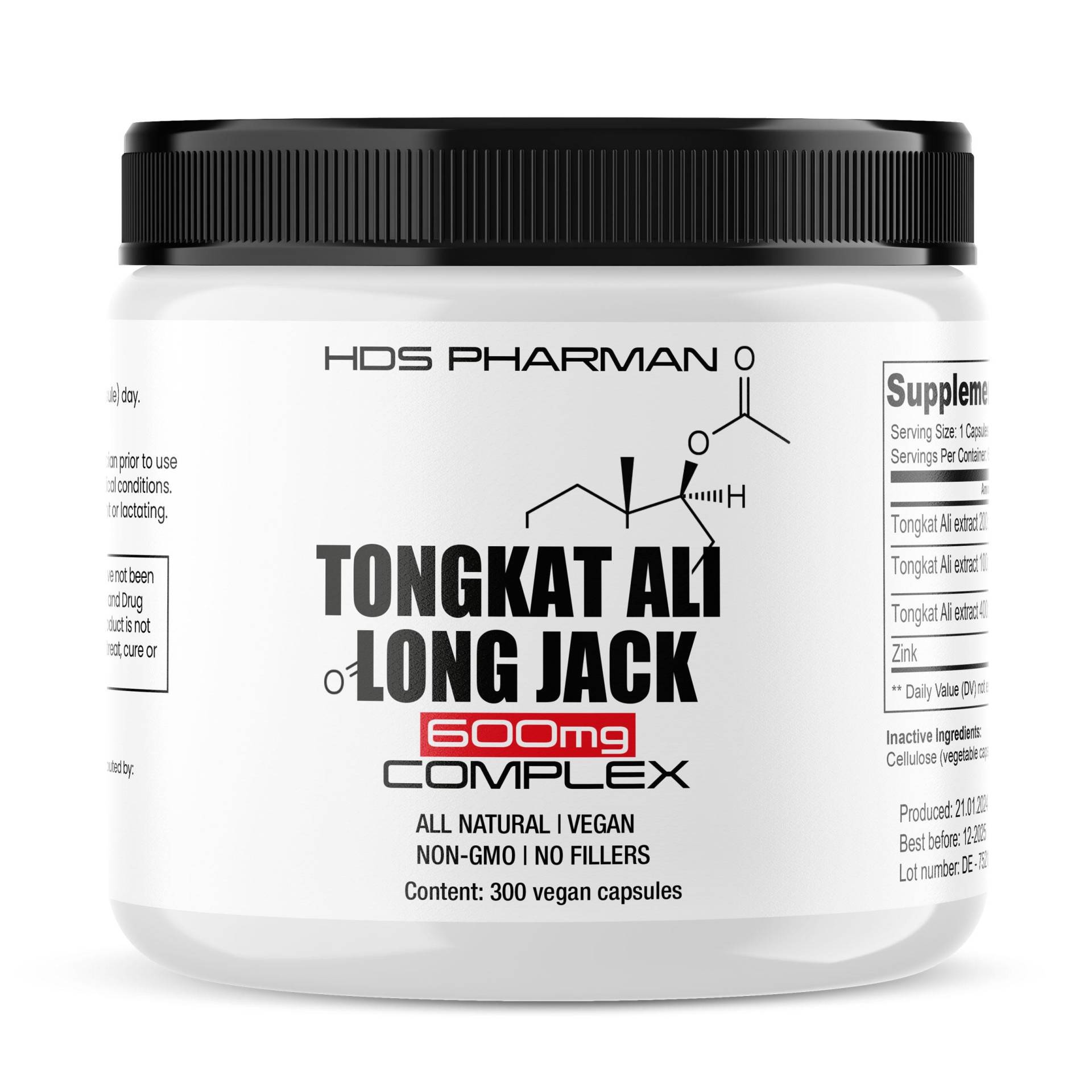 Tongkat Ali 400-1, 200-1, 100-1 - 300 Kapseln von Etsy - WildRootNatural