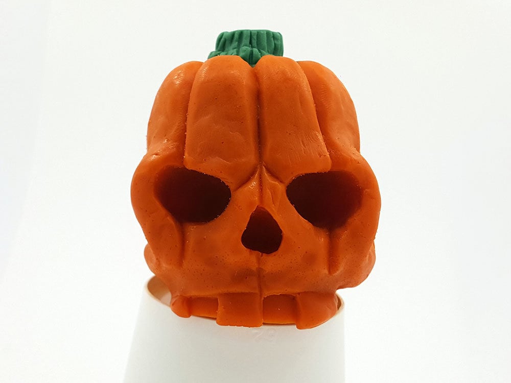 Halloween-Kürbis B - Handgemachte Design Seife Form von Etsy - WilliamhouseKorea