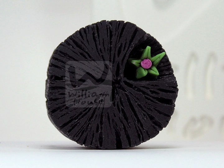 Holzkohle Mit Orchidee - Handgemachte Design Seife Form von Etsy - WilliamhouseKorea
