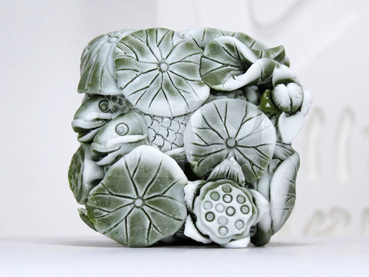 Lotus Teich - Handgemachte Silikon Seife Form Kerze Diy Handwerk Formen von Etsy - WilliamhouseKorea