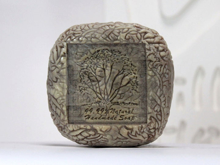 Runde Baum Stempel - Handgemachte Design Seife Form von Etsy - WilliamhouseKorea