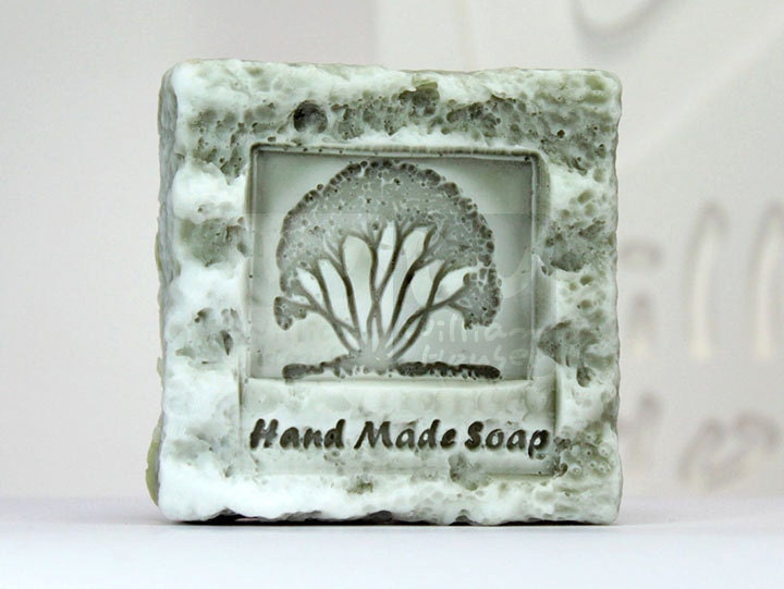 stein-stempel A - Handgemachte Design Seife Form von Etsy - WilliamhouseKorea