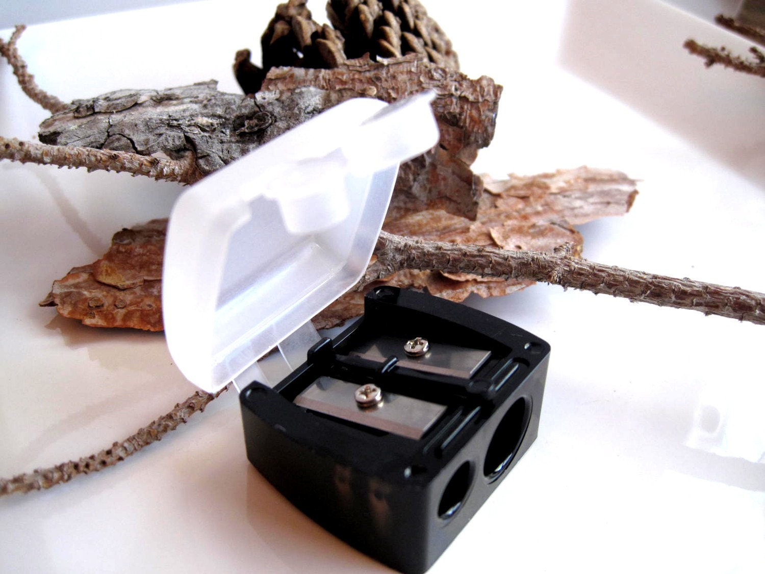 Dual Pencil Sharpener Mit Mustern von Etsy - WillowTreeMinerals