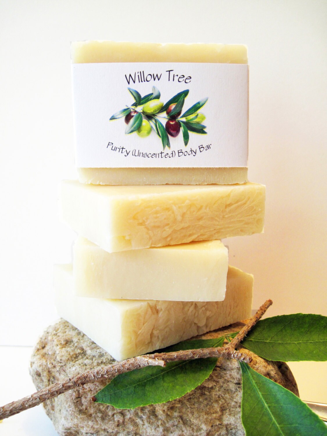 Reinheit - Natürliche Bade Body Bar von Etsy - WillowTreeMinerals