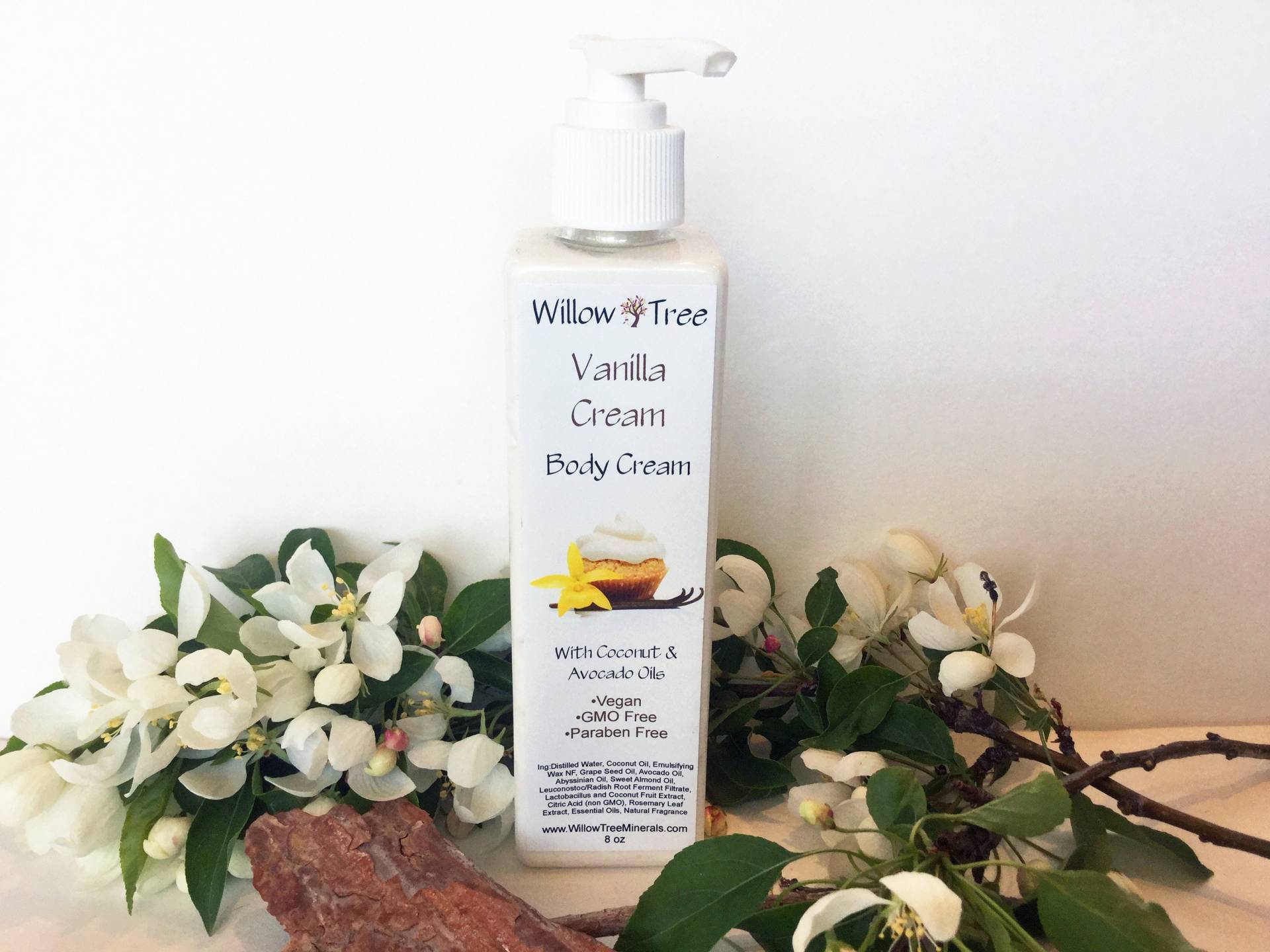 Vanille Creme - Natürliche Körperlotion von Etsy - WillowTreeMinerals