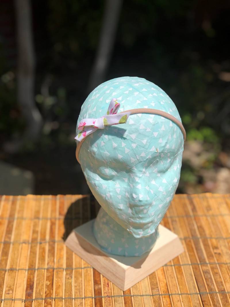 Himbeere Floral Baby Schleife Himbeere Floral Baby Schleife von Etsy - WillowandFawnShop