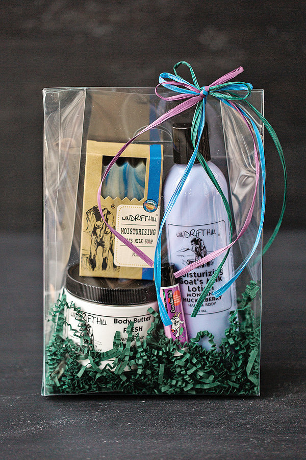 Ziegenmilch Lotion, Body Butter, Ziegenmilchseife, Lippenbalsam Geschenkset von Etsy - WindriftHillMontana