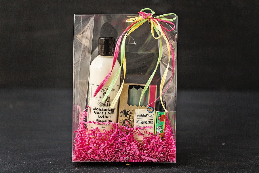 Ziegenmilch Lotion, Ziegenmilchseife, Lippenbalsam Geschenkset von Etsy - WindriftHillMontana