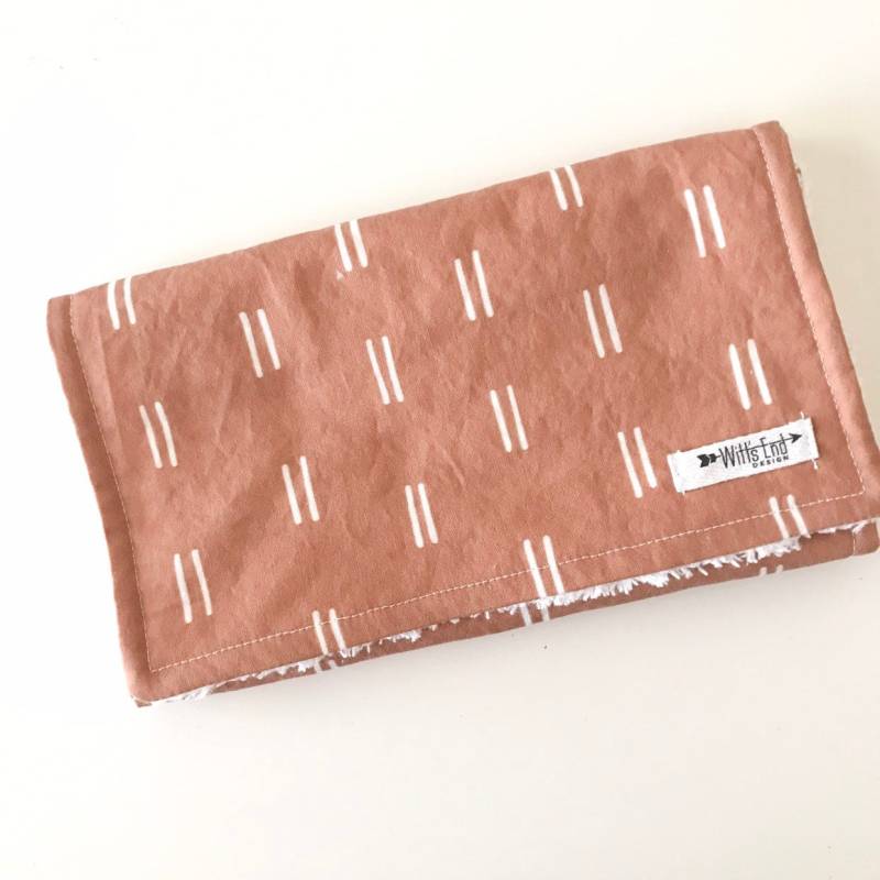 Terra Cotta Spucktuch, Moderne Chenille Spucktuch von Etsy - WittsEndDesign