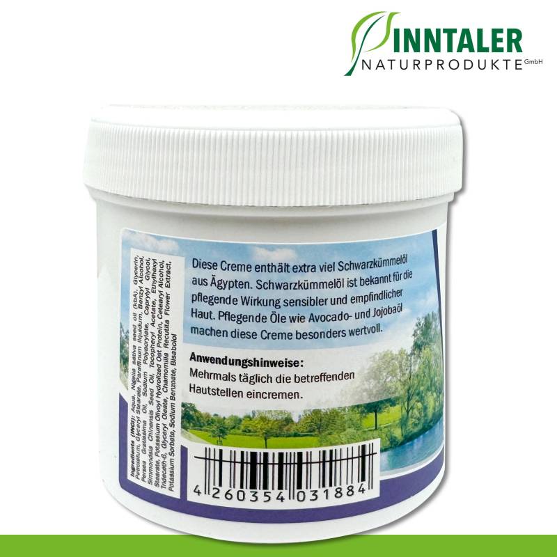 2 X 200 Ml Schwarzkümmelöl Creme Beruhigt Und Pflegt Sensible Haut Inntaler Naturprodukte von Etsy - WohnkultDeko