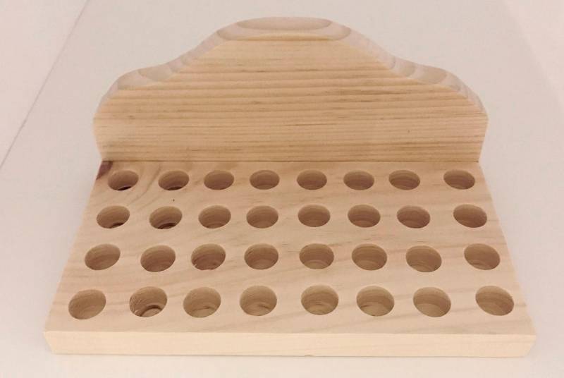 Holz Display Lippenbalsam Tube Halter von Etsy - WolfcreekWoodcrafts