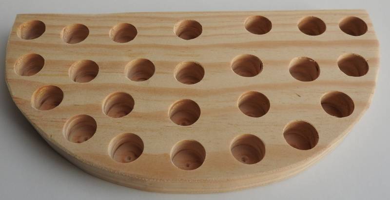 Lip Balm Tube Display Halter Holz Halbrund Lippenbalsam Einheit von Etsy - WolfcreekWoodcrafts