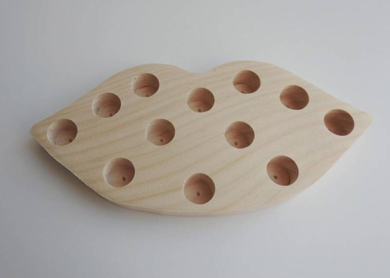 Lippen Geformt Lippenbalsam Display Aus Holz Tube Halter von Etsy - WolfcreekWoodcrafts