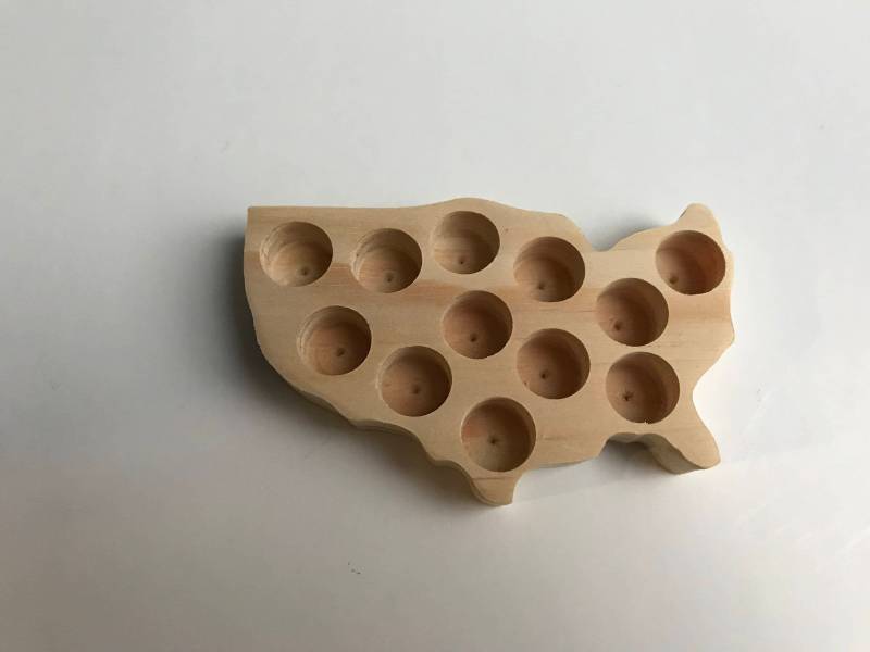 Usa Geformt Lippenbalsam Tube Display Holz Halter Usa Geformt Lippenbalsam Tube Display Holz Halter von Etsy - WolfcreekWoodcrafts