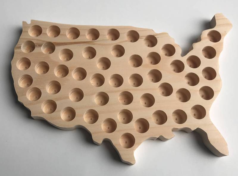 Usa-Geformter Lippenbalsam-Rohr-Anzeigen-Halter Lippenbalsam-Rohr-Holzanzeige von Etsy - WolfcreekWoodcrafts