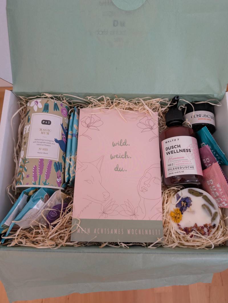 Wochenbett Geschenk Box Für Mama Inkl. 8-Wöchigen Selfcare Kurs- Zur Geburt - Selbstfürsorge Box- Werdende Wochenbett Geschenk Box Für Mama Inkl. 8-Wöchigen Selfcare Kurs- Zur Geburt - Selbstfürsorge Box- Werdende von Etsy - WolfsmutterShop