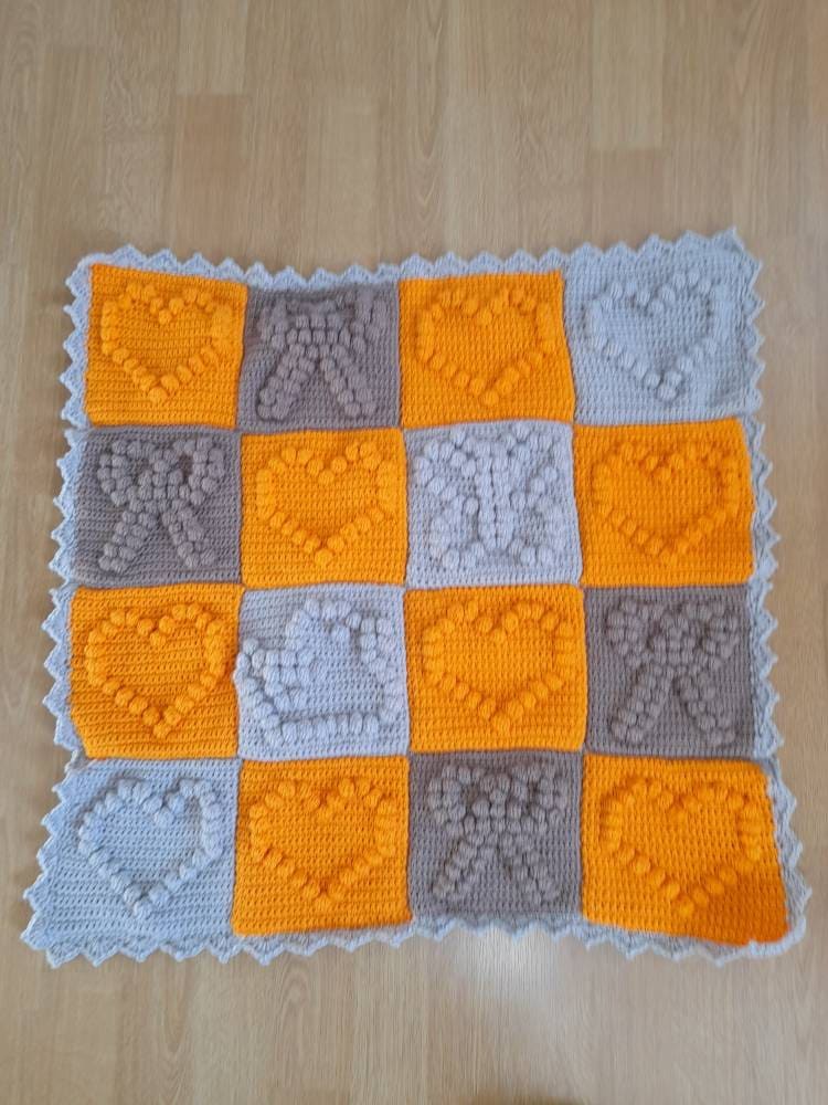 Babydecke, Decke, Wagendecke von Etsy - WollmausShop