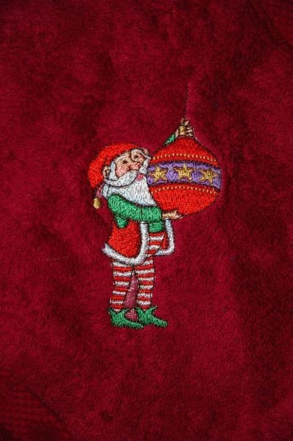 Bestickter Waschlappen von Etsy - Wollmausi