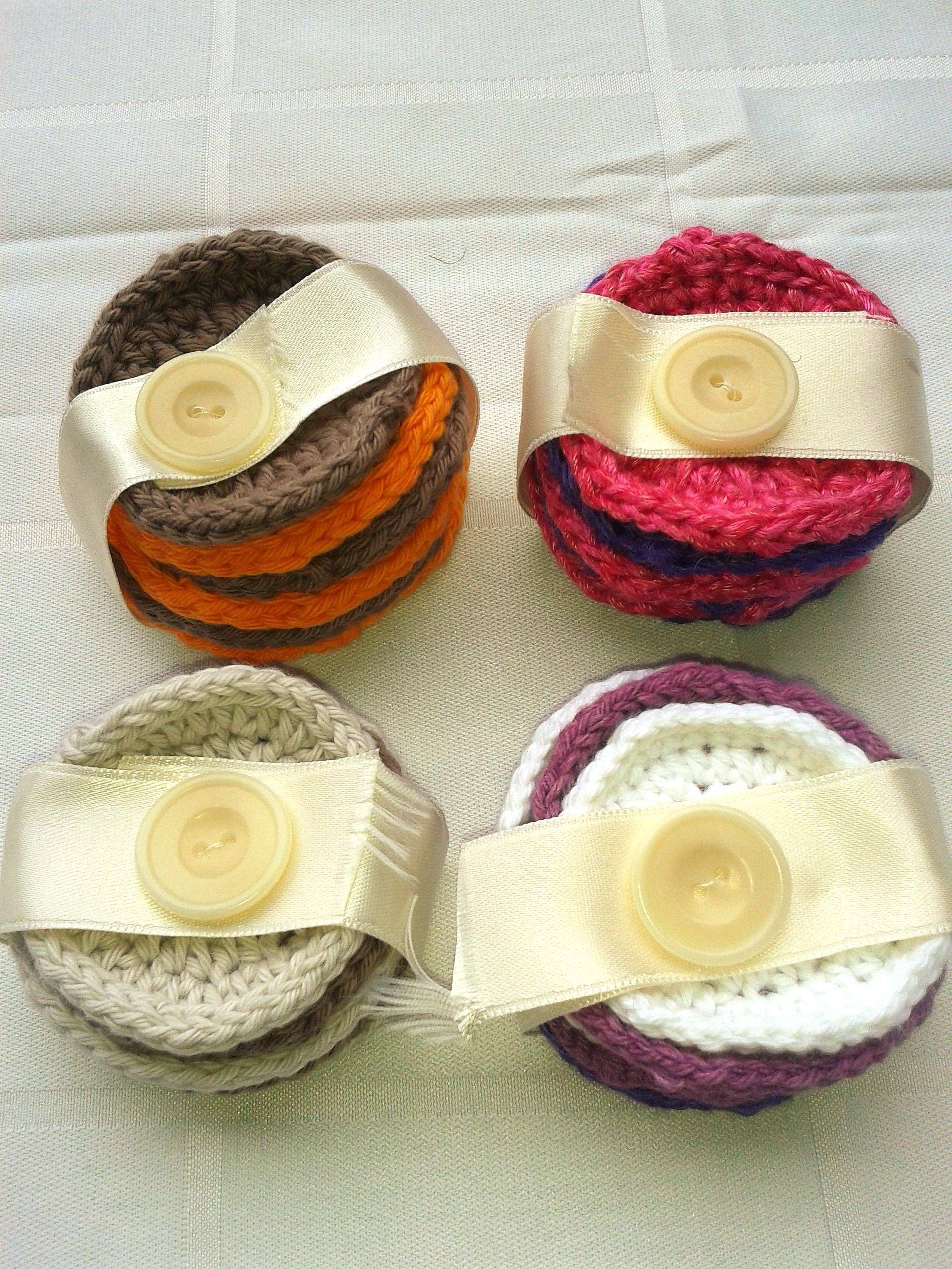 Kosmetikpads Gehäkelt Aus Baumwolle Rund Ca 7 cm Kosmetikpads Gehäkelt Aus Baumwolle Rund Ca 7 cm von Etsy - Wolltilda