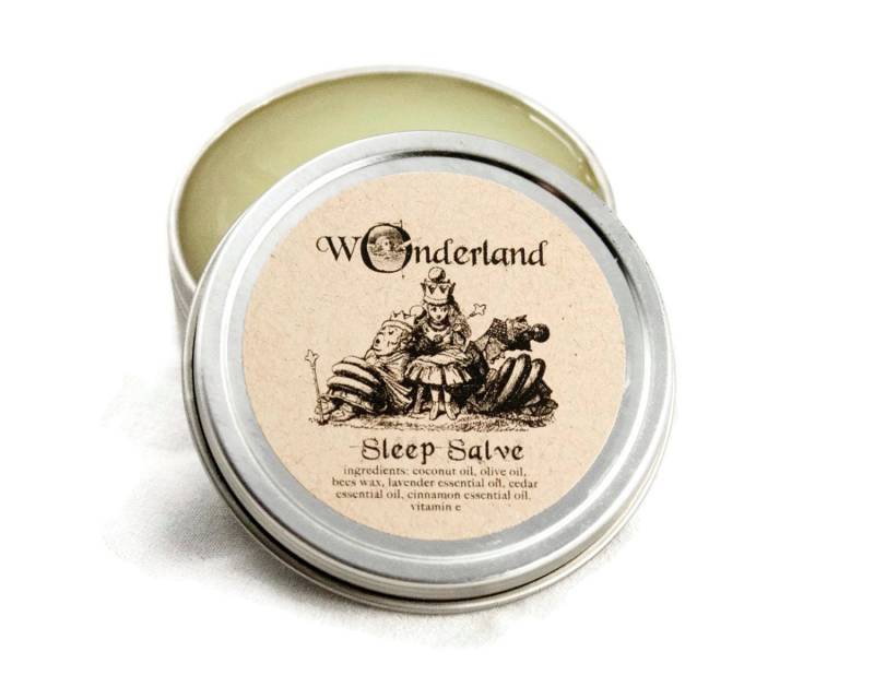 Schlafsalbe, Aromatherapie-Balsam von Etsy - WonderlandBathBeauty