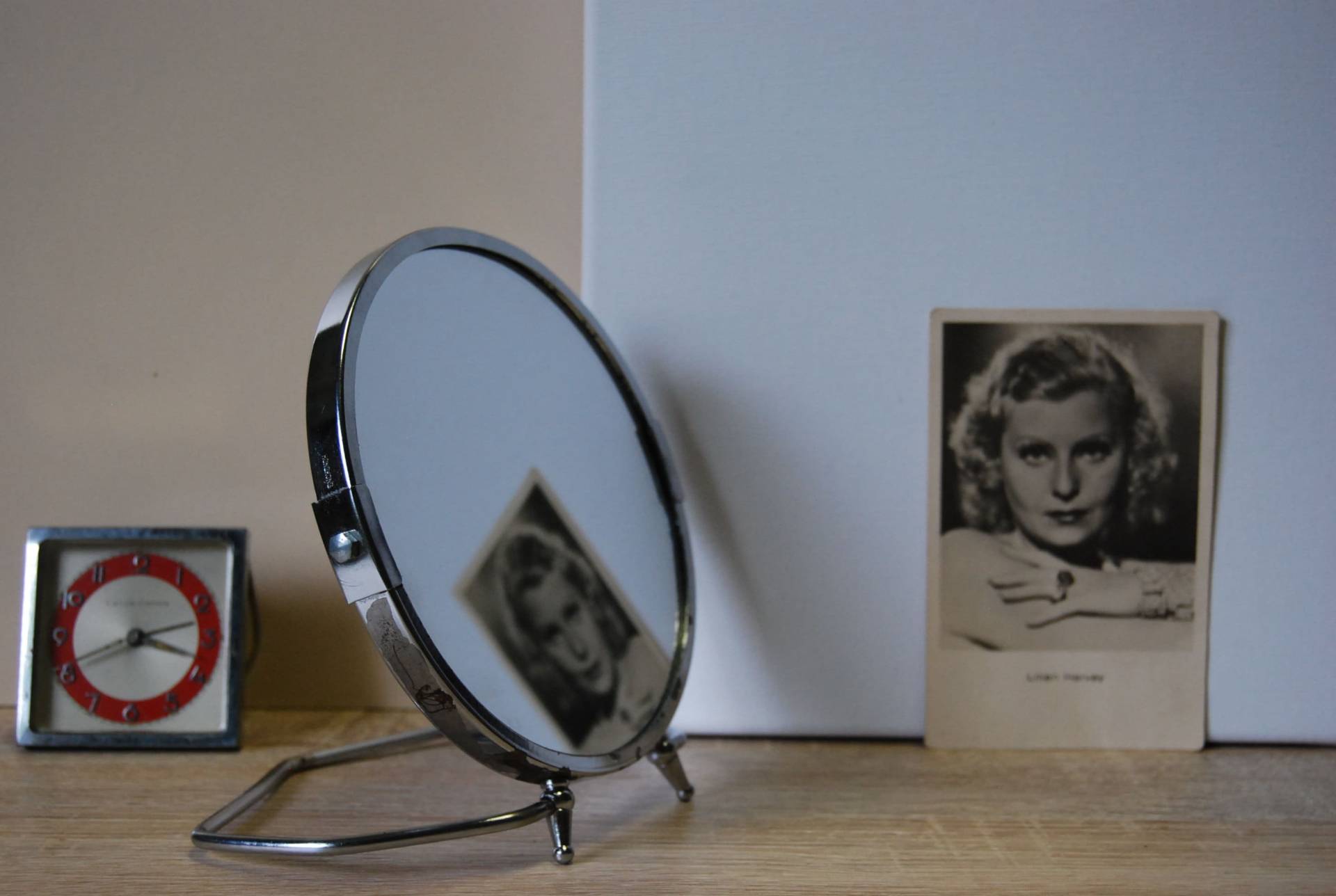 Runder Tischspiegel, Retro-Spiegel, Schlafzimmerdekor von Etsy - WonderlandWarehouse