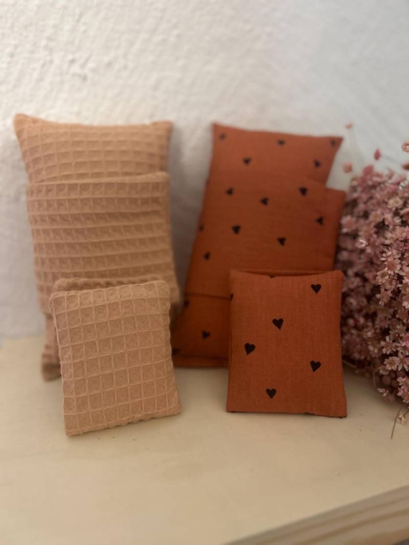 Portkissen Set „ Orange-Love"/Autogurtkissen/ Kissen Für Bh - Träger/ Geschenkset Polster Port von Etsy - Wonniebares