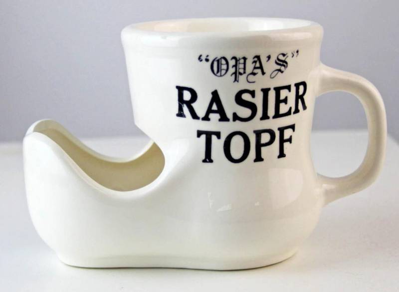 Rasierbecher Rasierschale Rasiertiegel Barber Shop 70Er 80Er 70S 80S Vintage Alt von Etsy - WoodStockShop