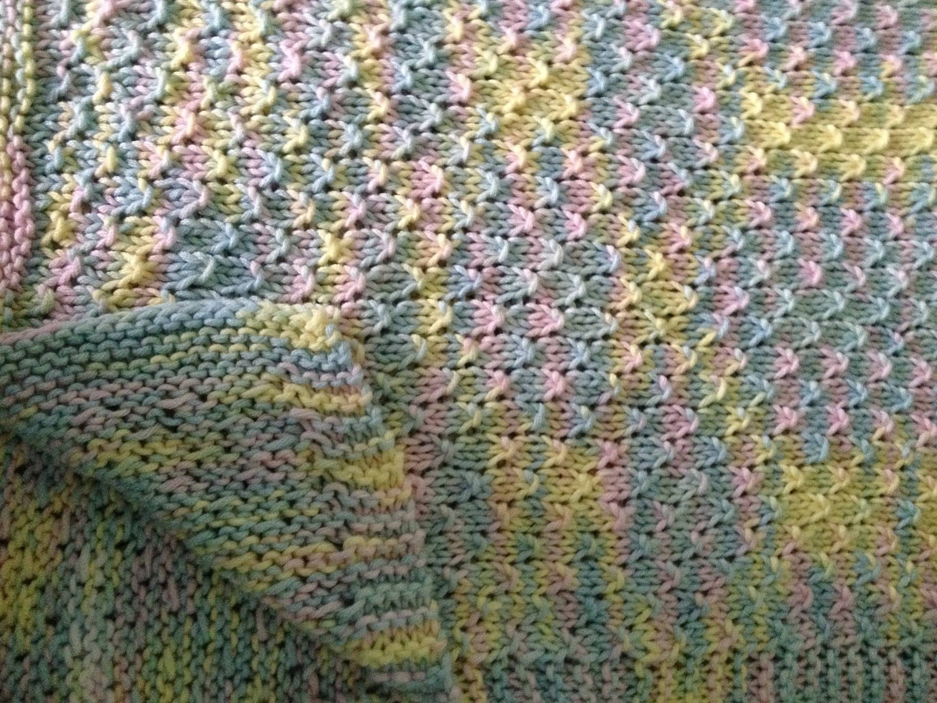 Handgestrickte Bambusstich Babydecke - Farb- Und Größenauswahl von Etsy - WorthItCrafts